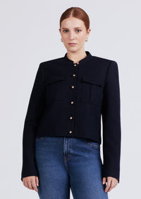Midnight Essie Utility Jacket | Women's Jackets by Derek Lam 10 Crosby