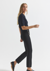Black Robertson Slim Trouser | Women's Pants by Derek Lam 10 Crosby