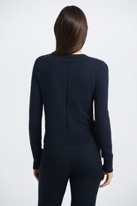 Thibeaut Long Sleeve Cardigan - Navy