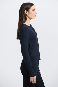 Thibeaut Long Sleeve Cardigan - Navy