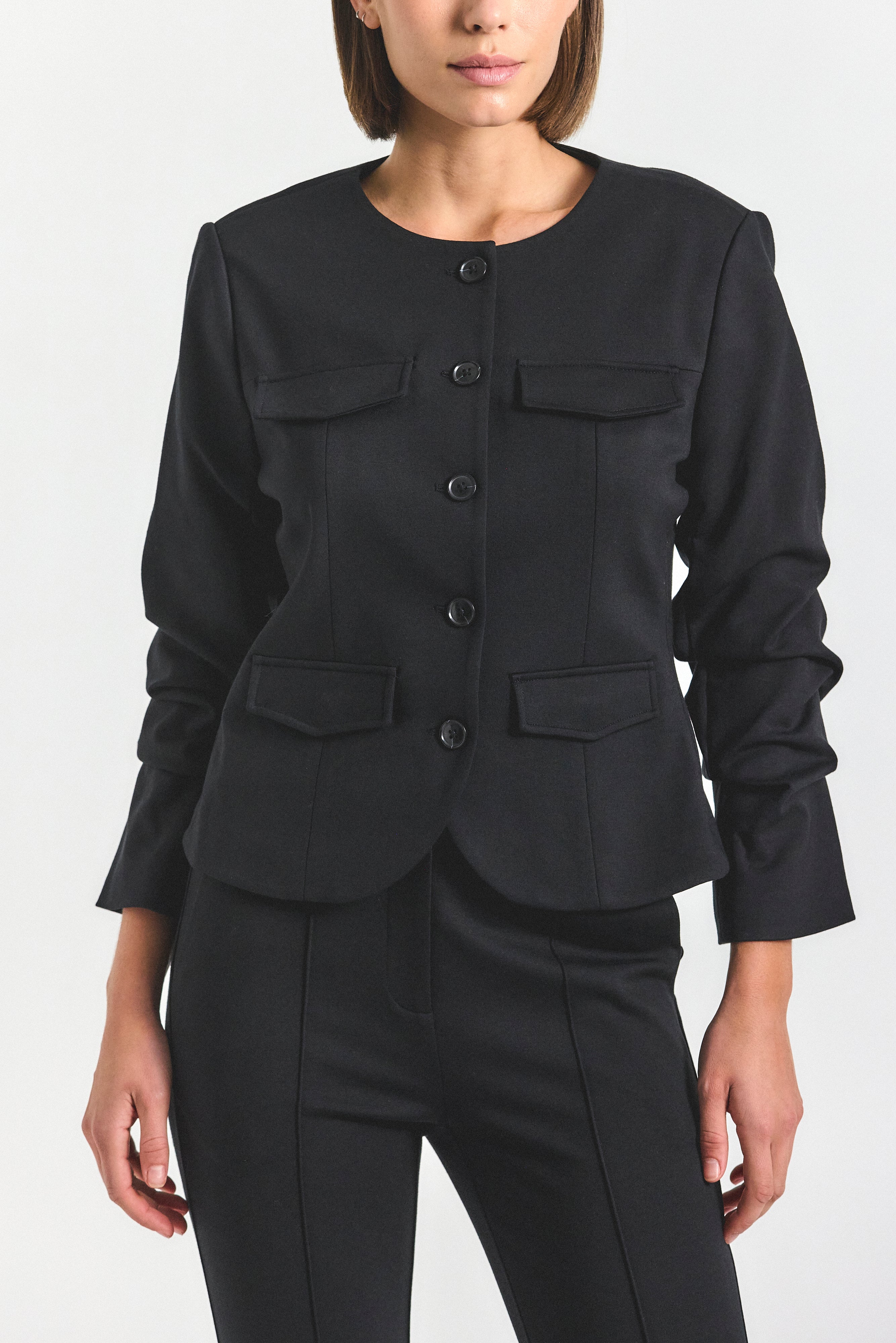 【deres/デレス】parisienne jacket※新品未使用 Novessa Jacket - Black – Derek Lam
