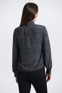 Valentine Neck Tie Blouse