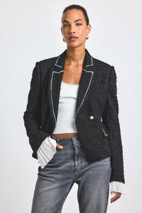 Estelise Galaxy Tweed Blazer