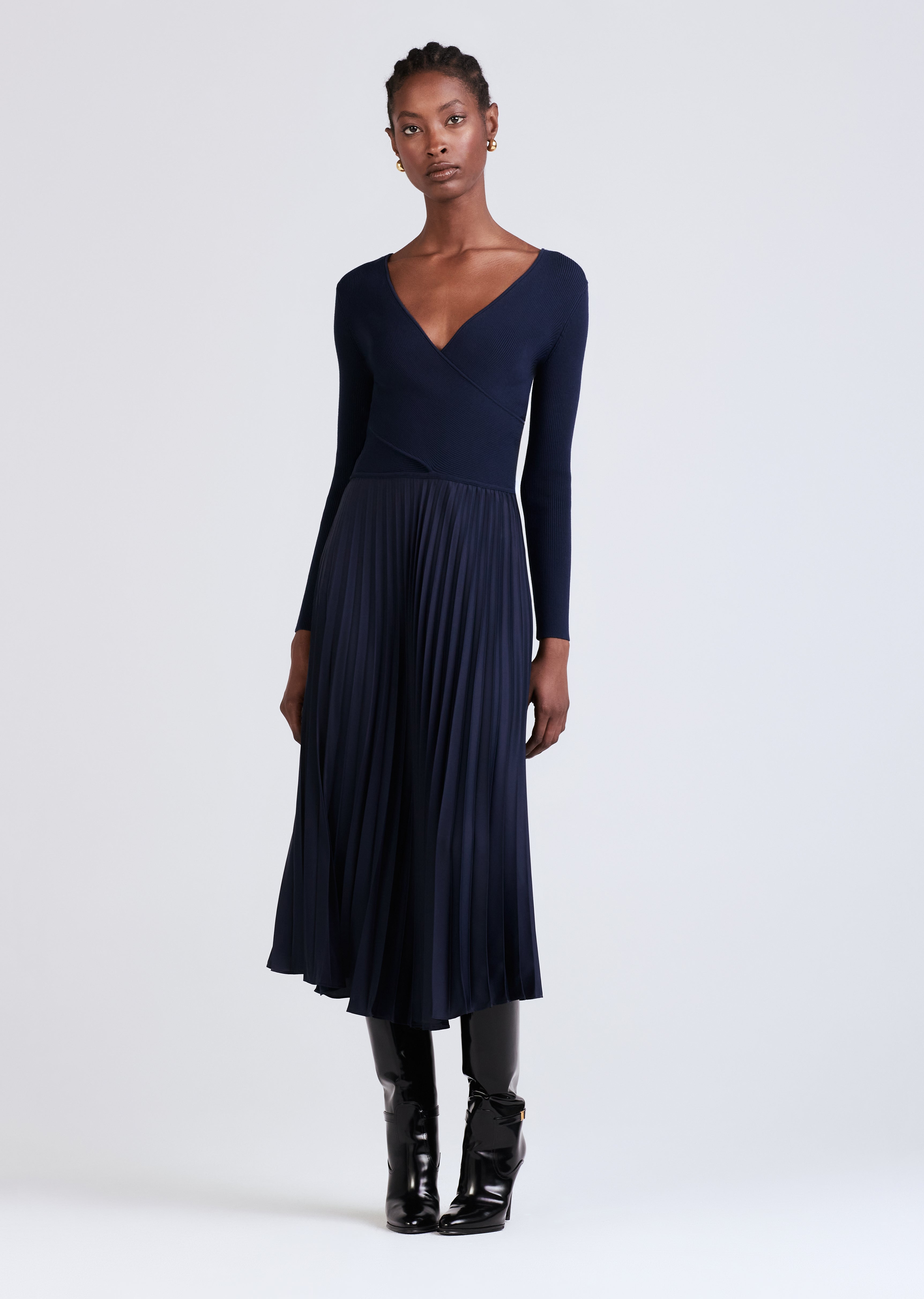 Rochelle Pleated Cami Dress