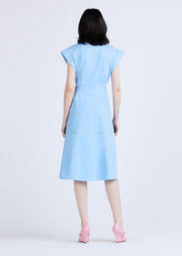 Arabella Belted Midi Dress |  Women's Dress by Derek Lam 10 Crosby