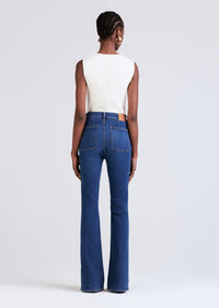 Bedford Dark Crosby Patch Pocket Flare Jeans | Women's Pants by Derek Lam 10 Crosby