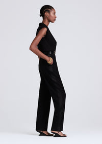Black Merrill Sleeveless Blazer Jumpsuit | Women's Pants by Derek Lam 10 Crosby