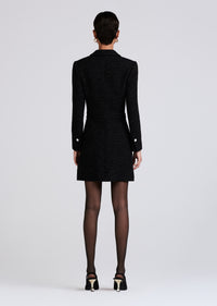 Black-Silver Kiana Blazer A-Line Mini Dress | Women's Pants by Derek Lam 10 Crosby