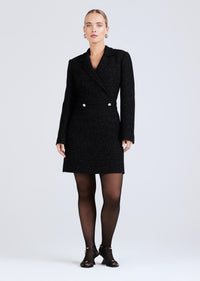 Black-Silver Kiana Blazer A-Line Mini Dress | Women's Pants by Derek Lam 10 Crosby