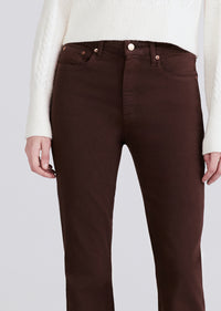 Crosby High Rise Flare Jeans - Chocolate Wash