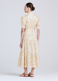 Cream Multi Buffy Utility Dress | Women's Dress by Derek Lam 10 Crosby