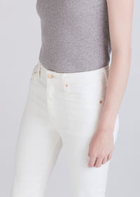 Ivory Crosby High Rise Crop Flare Jeans | Women's Pants by Derek Lam 10 Crosby