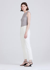 Ivory Crosby High Rise Crop Flare Jeans | Women's Pants by Derek Lam 10 Crosby