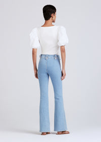 Dover Light Robertson Flare Jeans | Women's Pants by Derek Lam 10 Crosby