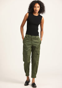 Fatigue Elian Satin Cargo Pant | Women's Pants by Derek Lam 10 Crosby