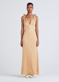 Fawn Naiomy Knot Shoulder Maxi Dress | Women's Dress by Derek Lam 10 Crosby