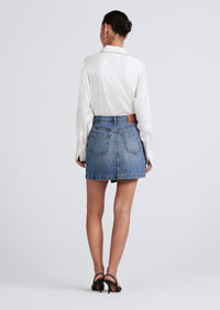 Gramercy Ana Asymm Mini | Women's Skirts by Derek Lam 10 Crosby