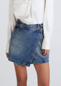 Gramercy Ana Asymm Mini | Women's Skirts by Derek Lam 10 Crosby