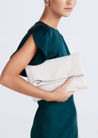 Farrah X-Small Leather Bag - Ivory