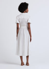 Ivory Midnight Maya Twist Front Maxi Dress | Women's Dress by Derek Lam 10 Crosby