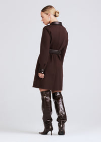 Chocolate Jayda Dress | Women's Dress by Derek Lam 10 Crosby