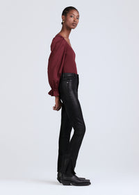 Coated Black Kyle High Rise Legging Skinny Jeans | Women's Pants by Derek Lam 10 Crosby
