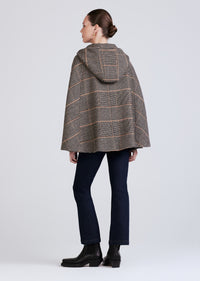 Black Multi Kyra Cargo Pocket Cape | Womens Jacket by Derek Lam 10 Crosby
