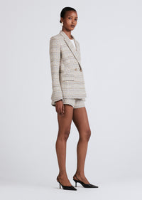 Limestone Roman Single Breasted Jacket | Women's Jackets by Derek Lam 10 Crosby