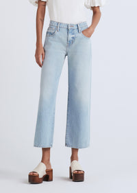 Ludlow Sofia Mid Rise Relaxed Straight | Women's Pants by Derek Lam 10 Crosby