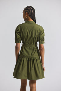 Hunter Luma A-Line Shirt Dress | Women's Dresses by Derek Lam 10 Crosby