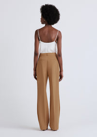 Delta Wide Leg Trousers - Mocha