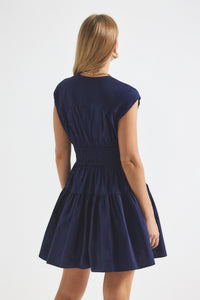 Night Sky Tora V-Neck Dress - Women's Dress by Derek Lam
