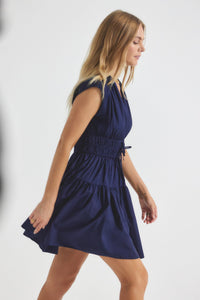 Night Sky Tora V-Neck Dress - Women's Dress by Derek Lam