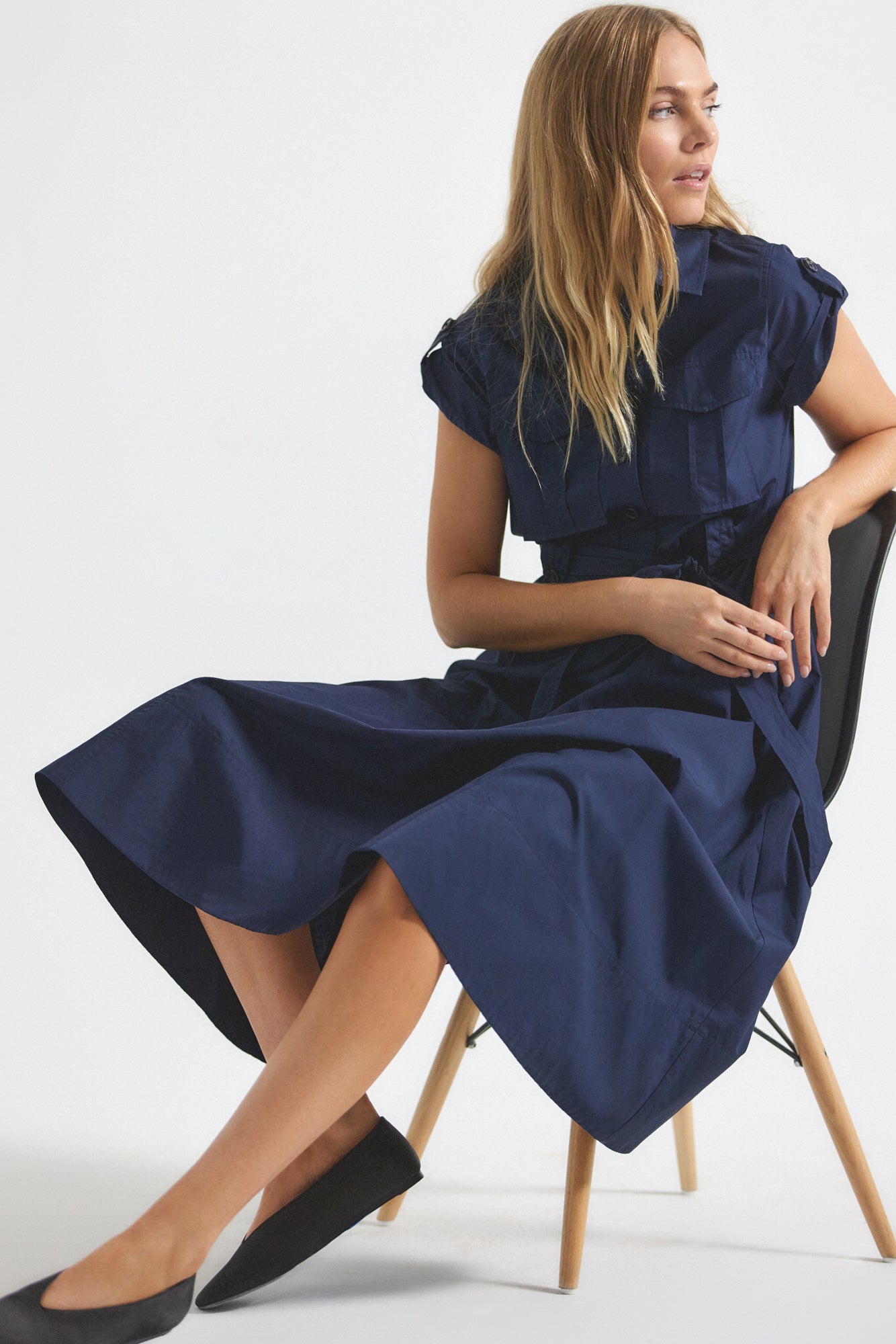 Derek Lam Kayla Dress | Night Sky