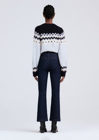 Park Rinse Delilah Tailored Crop Flare Jeans | Women's Pants by Derek Lam 10 Crosby