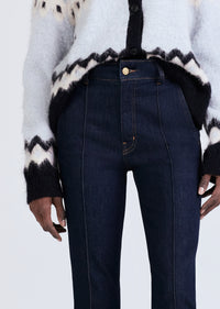 Park Rinse Delilah Tailored Crop Flare Jeans | Women's Pants by Derek Lam 10 Crosby