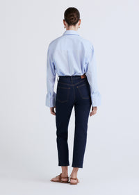 Park Rinse Drew High Rise Crop Straight | Women's Pants by Derek Lam 10 Crosby