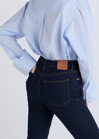 Park Rinse Drew High Rise Crop Straight | Women's Pants by Derek Lam 10 Crosby