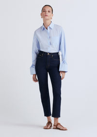 Park Rinse Drew High Rise Crop Straight | Women's Pants by Derek Lam 10 Crosby