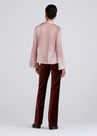 Pink Silver Ellery Long Sleeve Blouse | Women's Pants by Derek Lam 10 Crosby