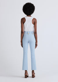 Powder Blue Robertson Crop Flare Trousers | Women's Pants by Derek Lam 10 Crosby