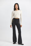 Black Robertson Stretch Twill Trouser | Women's Pants by Derek Lam 10 Crosby