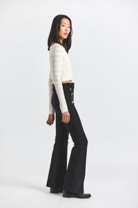 Black Robertson Stretch Twill Trouser | Women's Pants by Derek Lam 10 Crosby