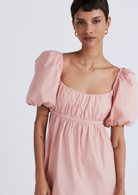 Rose Ada Balloon Sleeve A-Line Dress | Women's Dress by Derek Lam 10 Crosby