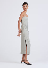 Sage Harriet Strapless Midi Dress | Women's Dresses by Derek Lam 10 Crosby