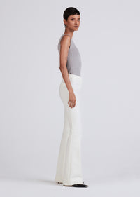 Soft White Crosby Flare Trouser | Women's Pants by Derek Lam 10 Crosby