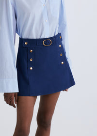 Summer Navy Hestersailor Skort | Women's Skort by Derek Lam 10 Crosby