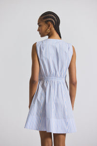 Blue Multi Tia Dress | Women's Dresses by Derek Lam 10 Crosby