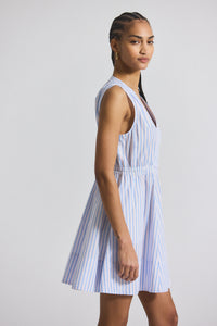 Blue Multi Tia Dress | Women's Dresses by Derek Lam 10 Crosby