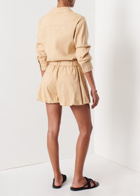 Almond Zuma Balloon Jumpsuit | Women's Jumpsuit by Derek Lam 10 Crosby